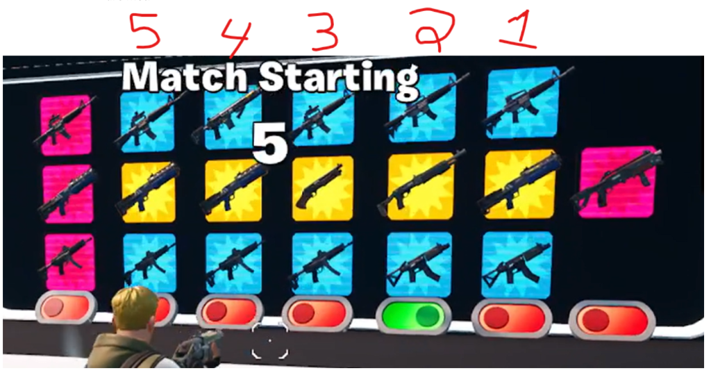 Fortnite Weapon Loadout